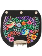 Furla Printed Laser-cut Bag Clasp - Black