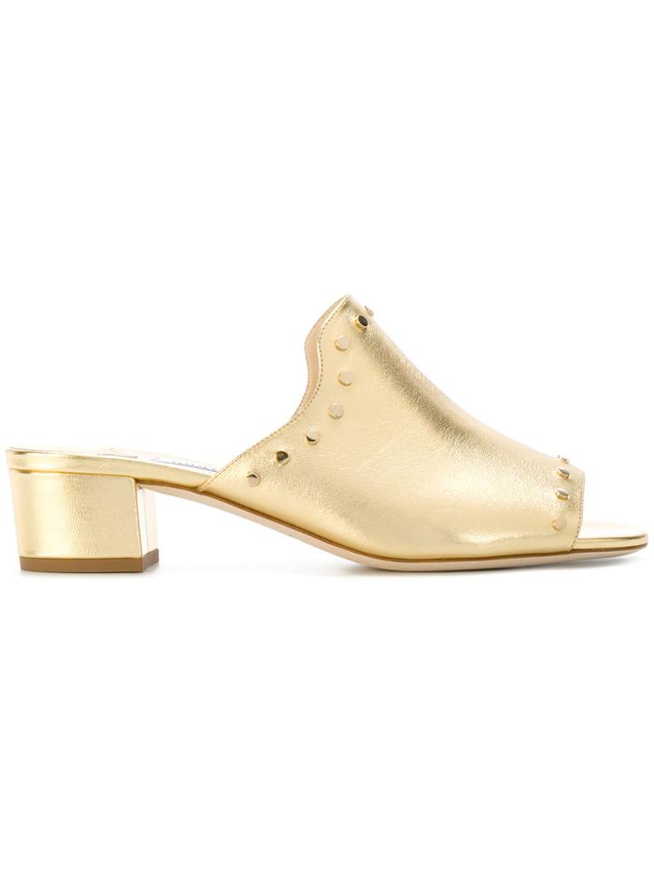 Jimmy Choo Myla Sandals - Metallic