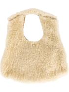 Numero 10 Sunvalley Shearling Bag - White