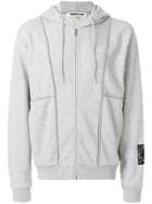 Mcq Alexander Mcqueen Glyph Icon Patch Hoodie - Grey