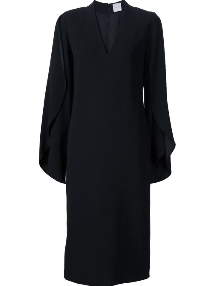 Dion Lee 'spiral Sleeve' Dress, Women's, Size: 6, Black, Spandex/elastane/acetate/viscose