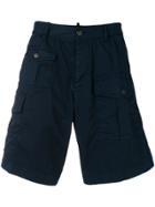 Dsquared2 Multi-pocket Cargo Shorts - Blue