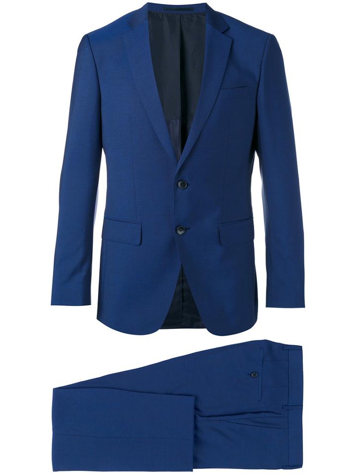 Boss Hugo Boss - Classic Suit - Men - Cupro/virgin Wool - 56, Blue, Cupro/virgin Wool