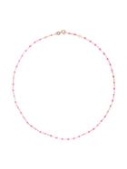 Gigi Clozeau Hot Pink Beaded Necklace - Pink & Purple