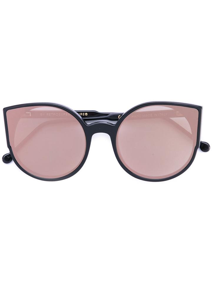 Oversized Sunglasses - Women - Acetate - One Size, Black, Acetate, Retrosuperfuture