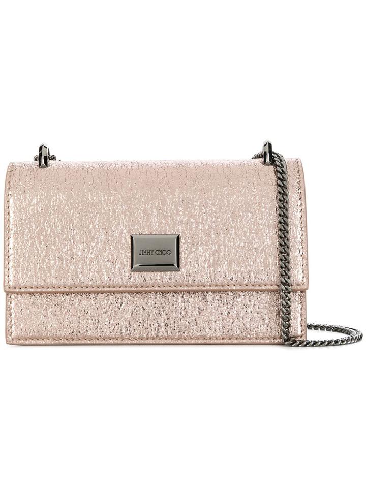 Jimmy Choo Leni Shoulder Bag - Pink