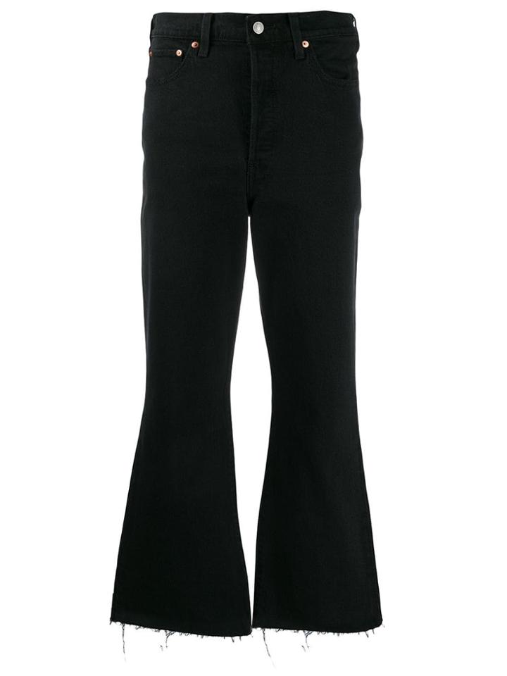 Levi's Ribcage Flared Jeans - Black