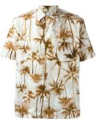 Saint Laurent Palm Tree Print Shirt