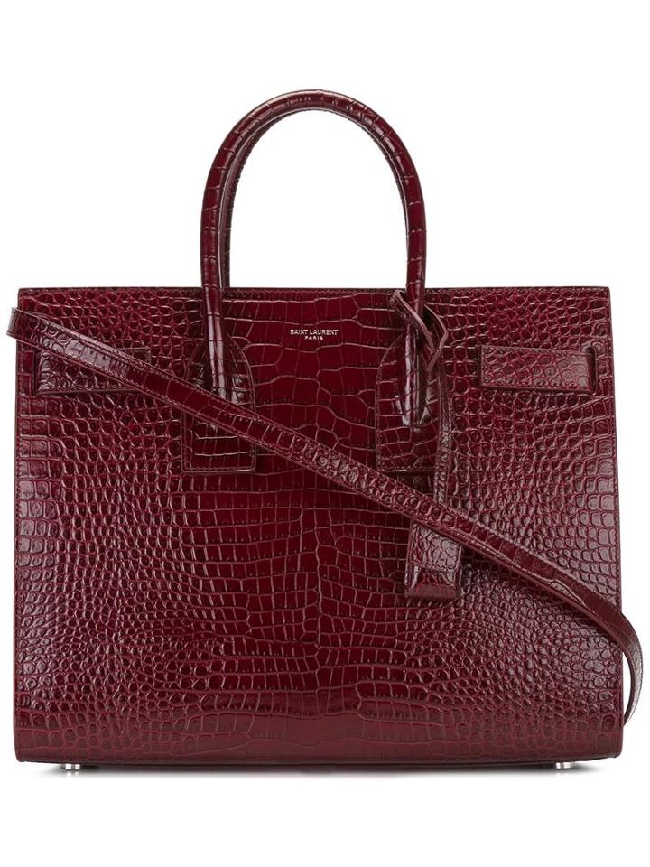 Saint Laurent - Small Sac De Jour Tote - Women - Leather - One Size, Women's, Red, Leather