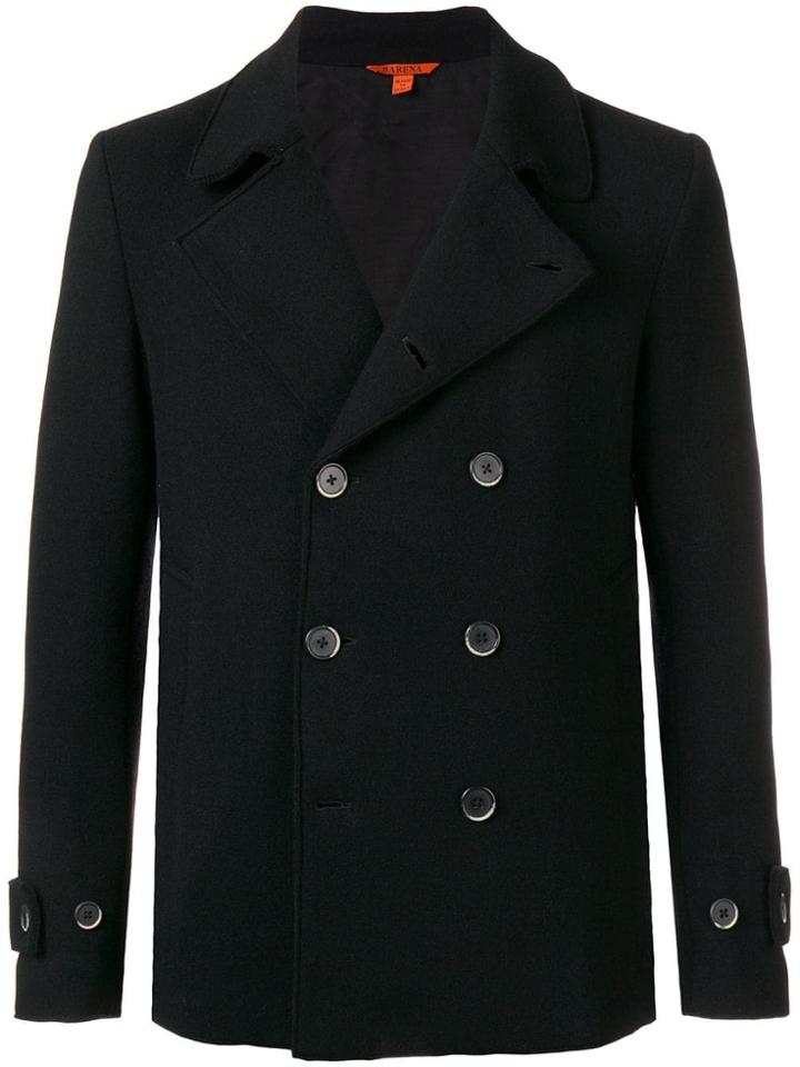 Barena Short Peacoat - Black