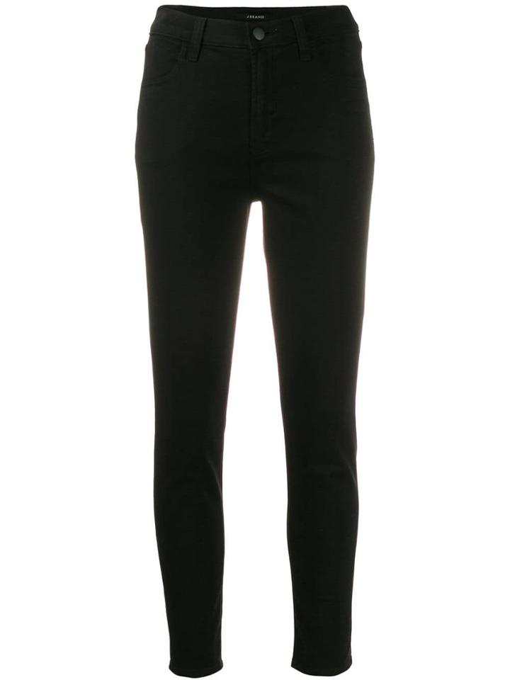 J Brand Alana Skinny-fit Jeans - Black
