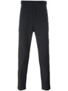 Journal Fine Knit Tapered Trousers, Men's, Size: 33, Black, Cotton/spandex/elastane/modal/wool