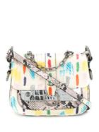 Zadig & Voltaire Kate Arty Water Print Cross-body Bag - Neutrals