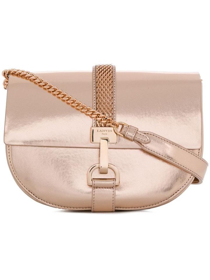 Lanvin Pre-owned Lien Metallic Shoulder Bag