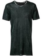 Label Under Construction Arched Printed T-shirt - Black