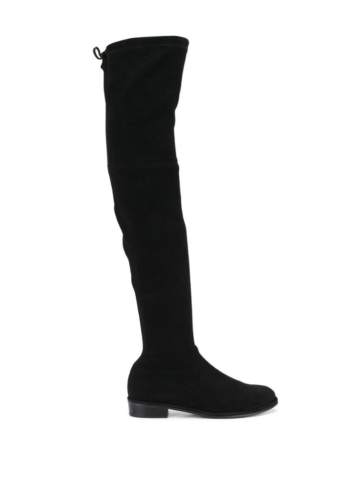 Stuart Weitzman Lowland Blasus Boots - Black