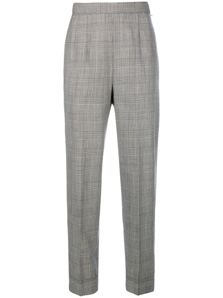 Moschino Vintage Check Cropped Trousers - Unavailable