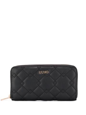 Liu Jo Quilted Wallet - Black