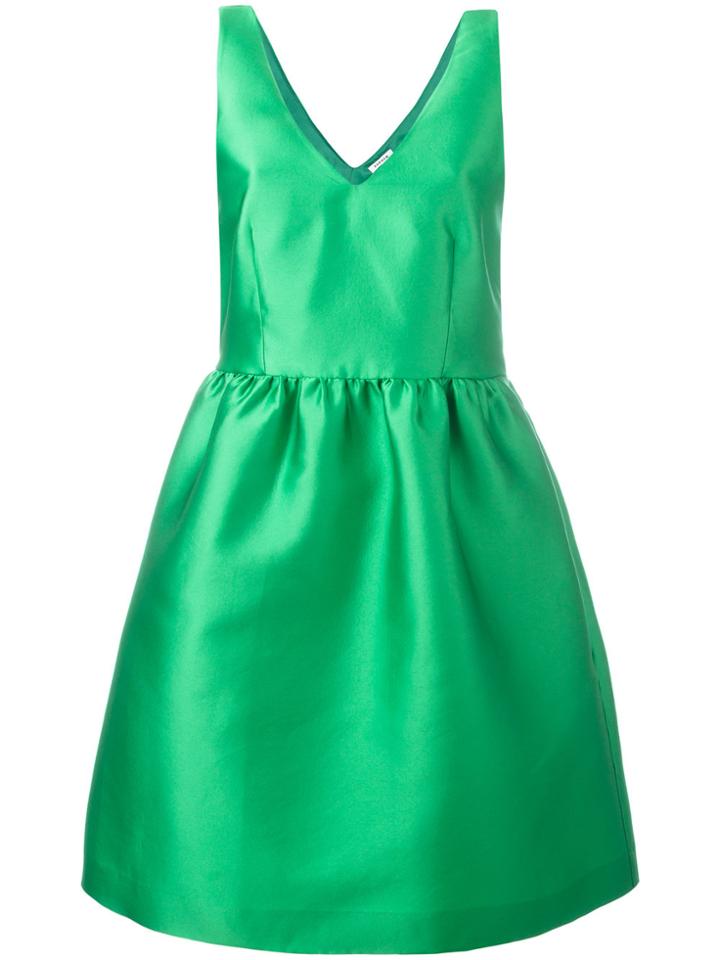 P.a.r.o.s.h. Flared Sleeveless Dress - Green