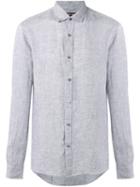 Michael Kors Chambray Shirt, Men's, Size: Small, Grey, Linen/flax