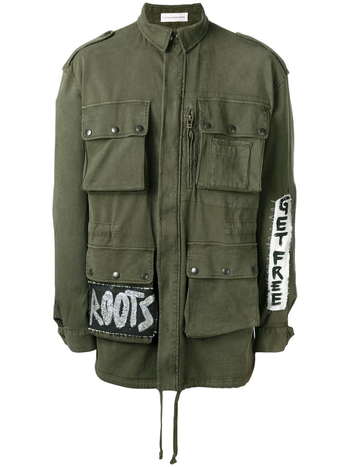 Faith Connexion Military Jacket - Green
