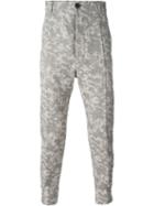 Vivienne Westwood Man Tapered Camouflage Trousers