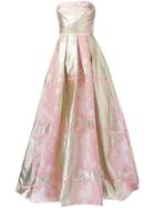 Marchesa Notte Princess Ball Gown, Women's, Size: 16, Pink/purple, Polyester