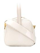 Marco De Vincenzo Ridged Tote Bag - White