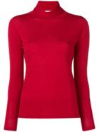 Sottomettimi Roll Neck Top - Red
