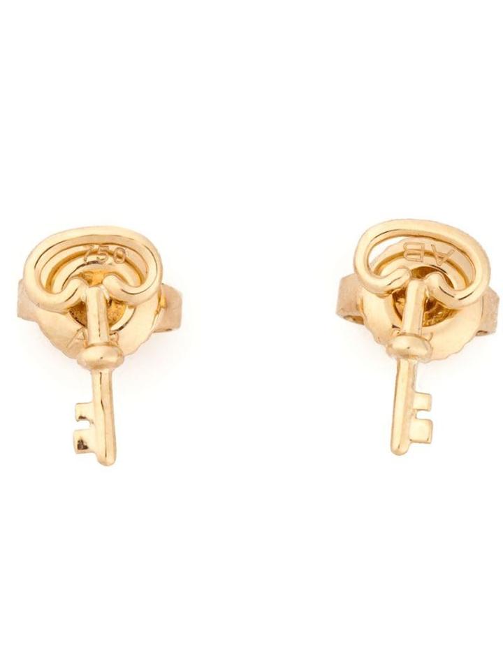 Aurelie Bidermann Key Mini Charm Earrings
