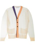 Toga Pulla V-neck Cardigan - Nude & Neutrals