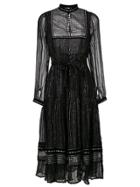 Dodo Bar Or High Neck Midi Dress - Black