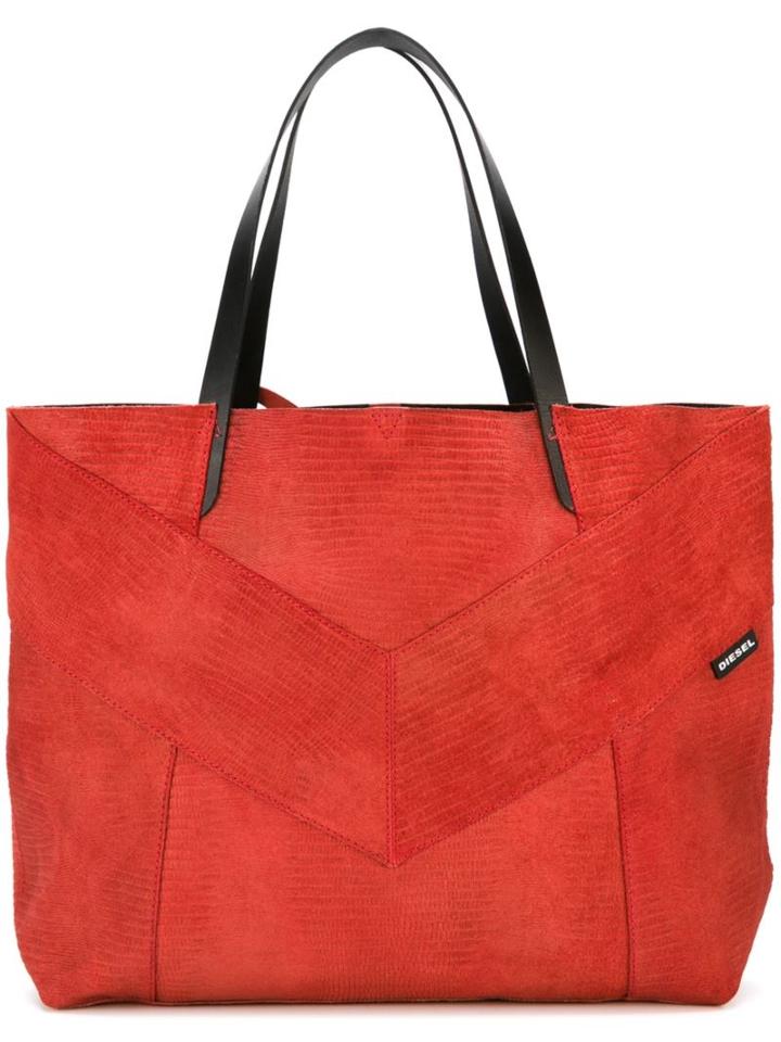Diesel Shopper Tote, Women's, Red