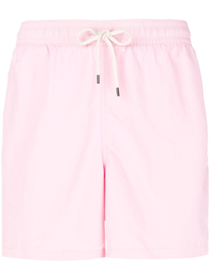 Polo Ralph Lauren Traveler Swim Trunks - Pink & Purple