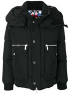 Dsquared2 Hooded Puffer Jacket - Black