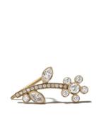 Sophie Bille Brahe 18kt Yellow Gold Croissant Amelia Diamond Earring