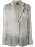 Avant Toi - Corda Classic Blazer - Women - Cotton/linen/flax/polyamide/cashmere - M, Nude/neutrals, Cotton/linen/flax/polyamide/cashmere