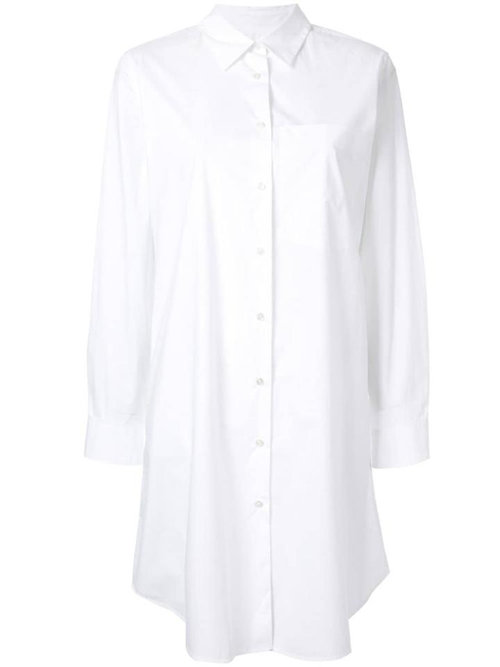 Lis Lareida Long-length Shirt - White