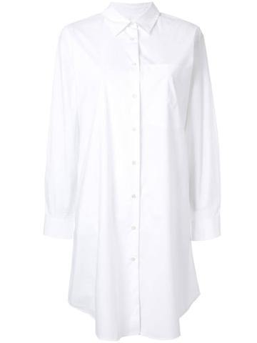 Lis Lareida Long-length Shirt - White