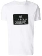 Iceberg Patch Embroidered T-shirt - White