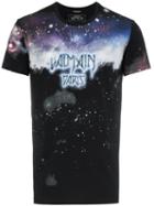 Balmain Galaxy Logo Print T-shirt - 192 Multi