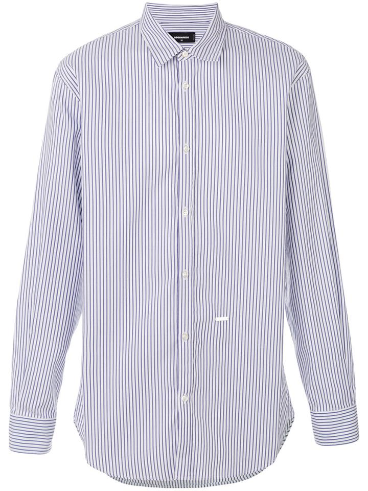 Dsquared2 Striped Shirt - White