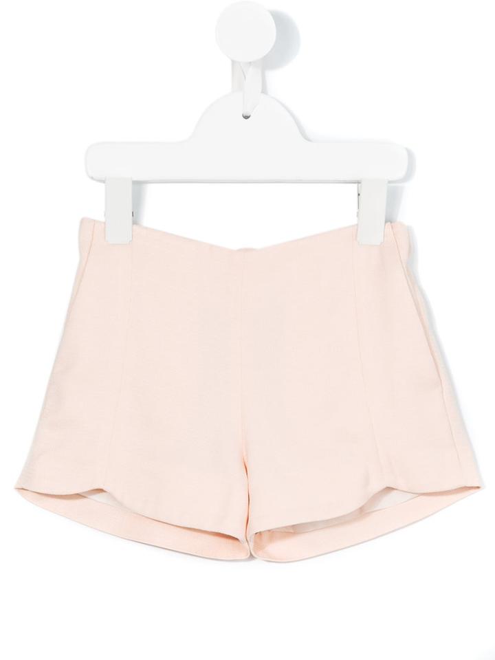 Hucklebones London - Deco Shorts - Kids - Polyester - 8 Yrs, Nude/neutrals