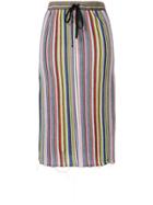 Marques'almeida Striped Drawstring Skirt - Multicolour
