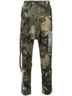 Haculla Camouflage Print Trousers - Green