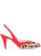 Gia Couture Lea Pumps - Red