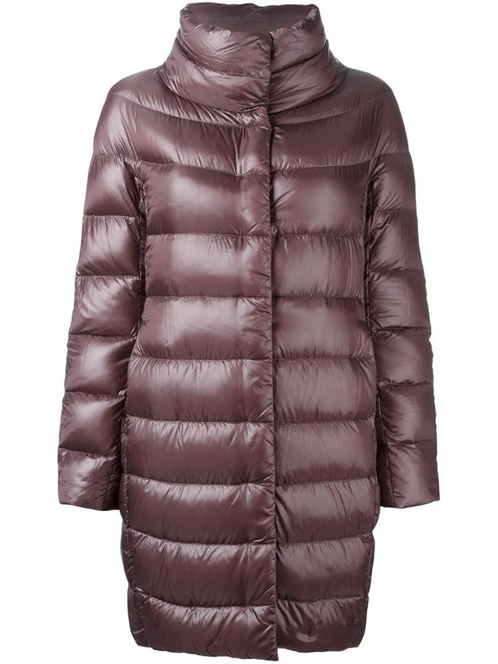 Herno Snap Button Mid-length Jacket