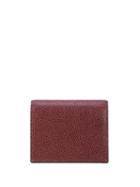 Thom Browne Double Sided Card Holder - Red