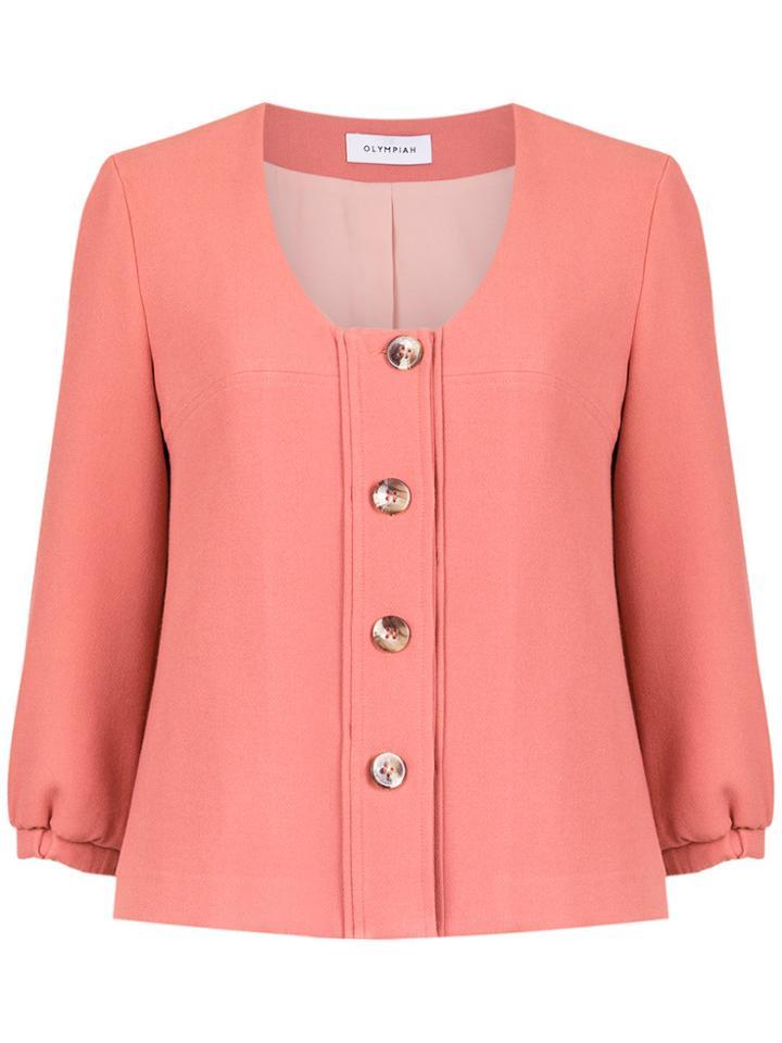 Olympiah Andes Jacket - Pink & Purple