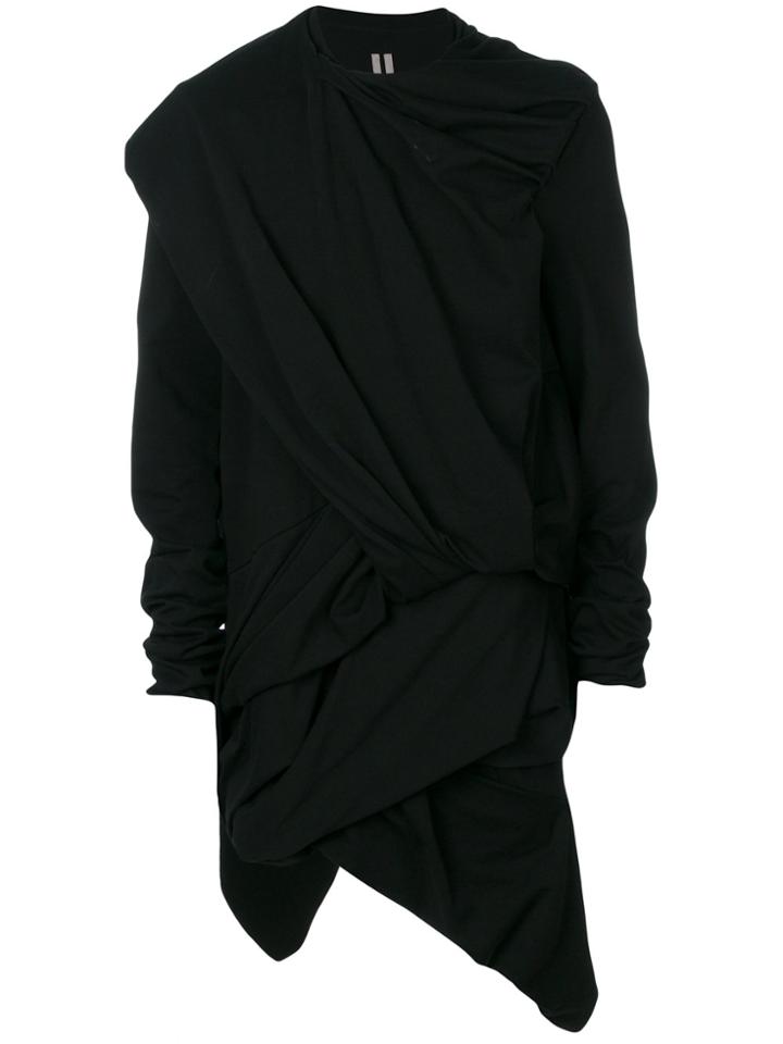 A New Cross Long Sweatshirt - Black